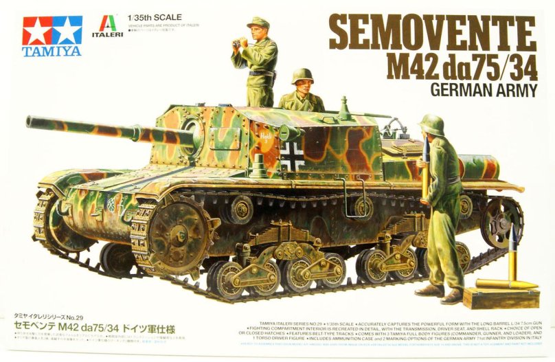 Сборная модель semovente 1/35