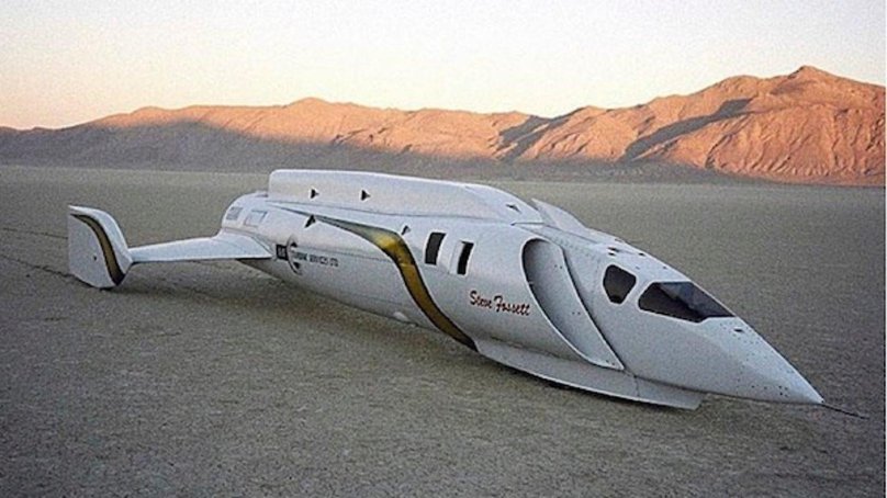 Реактивный автомобиль Thrust SSC