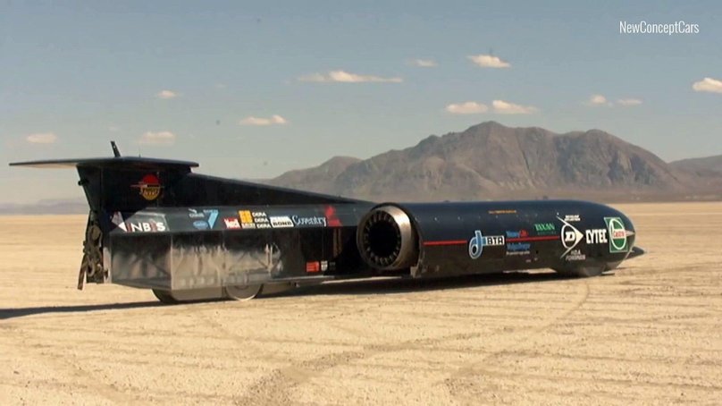 Реактивный автомобиль Thrust SSC