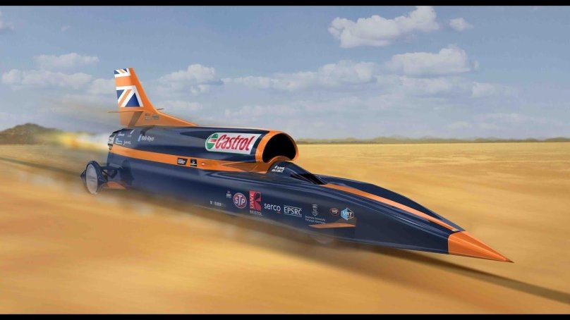 Машина Bloodhound SSC