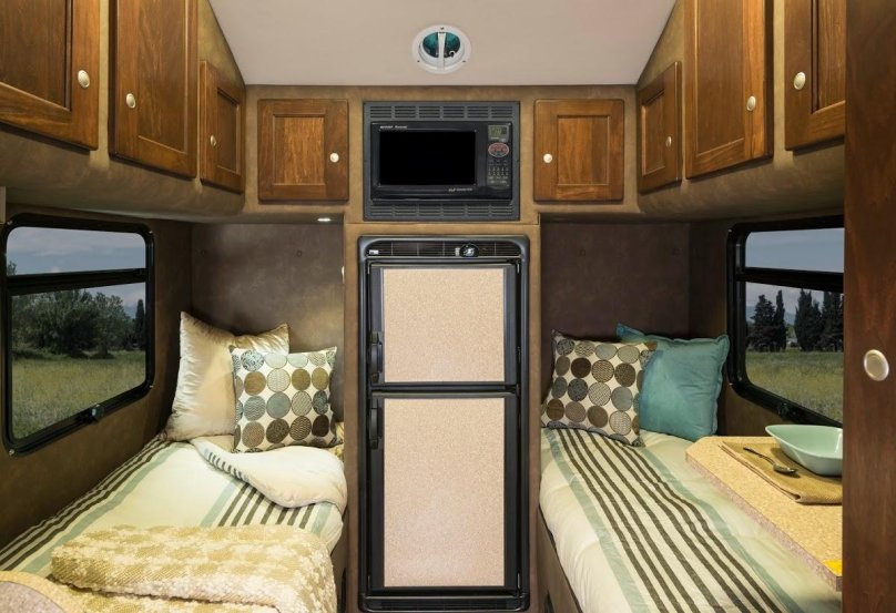 Американский грузовик Фредлайнер внутри