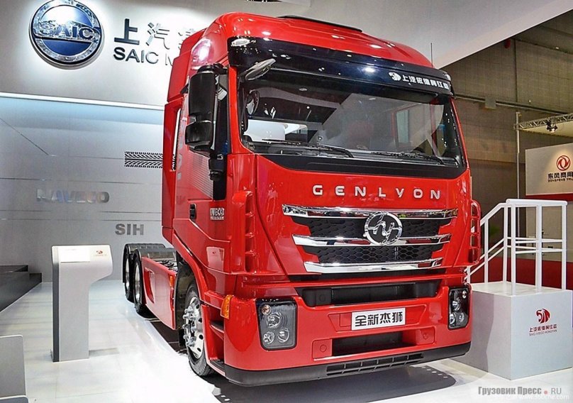 SAIC-Iveco (Hongyan) 8х4.