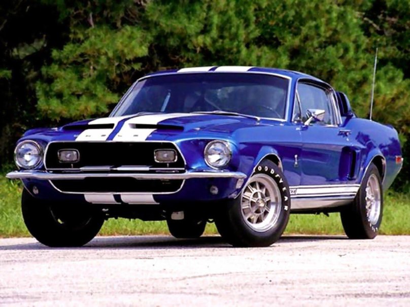 Форд Мустанг Шелби gt 500 1968