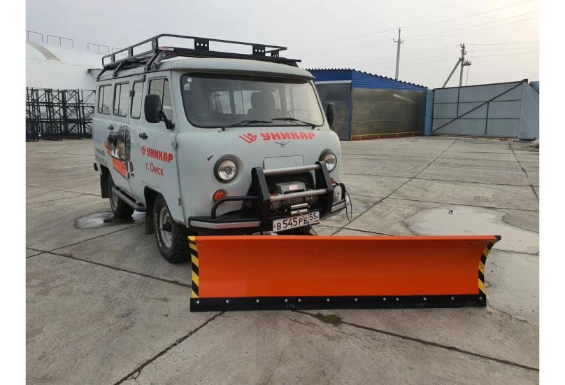 Отвал на УАЗ 469