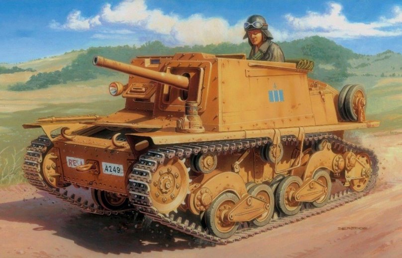 Итальянские САУ Семовенте 4732