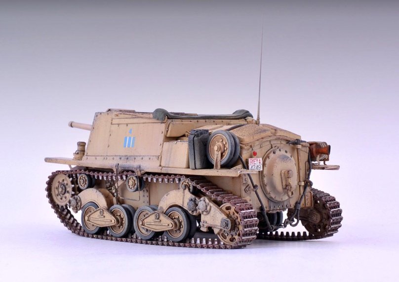 Итальянская САУ semovente m.40 da 75/18