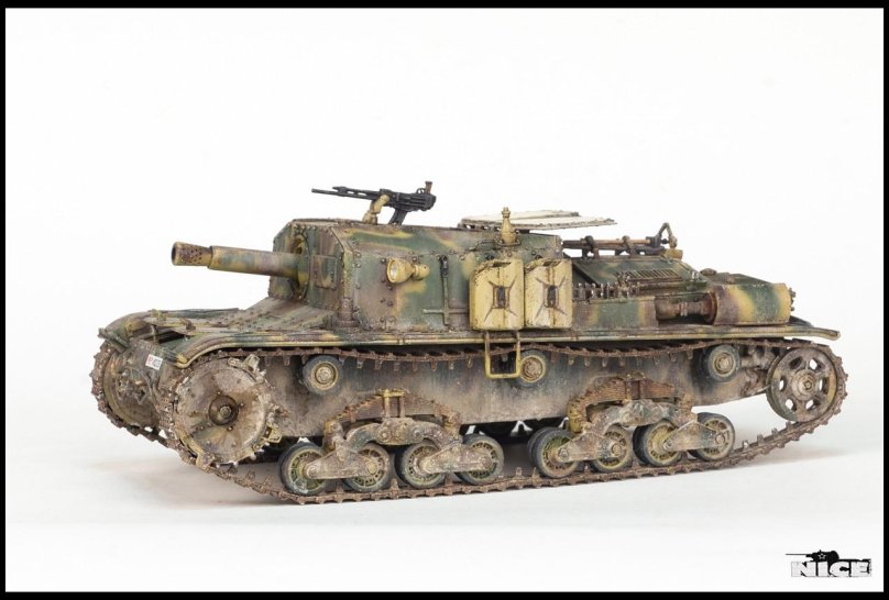 Semovente m 40 da 75/18 звезда модель