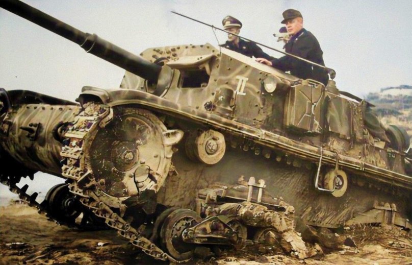 Итальянская САУ semovente m.40 da 75/34