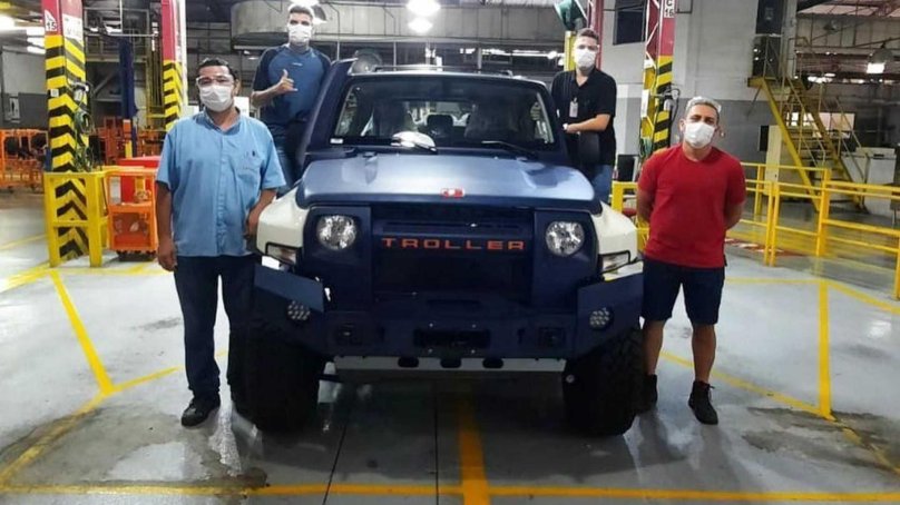 Троллер авто Бразилия