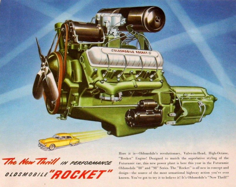 Oldsmobile Rocket v8