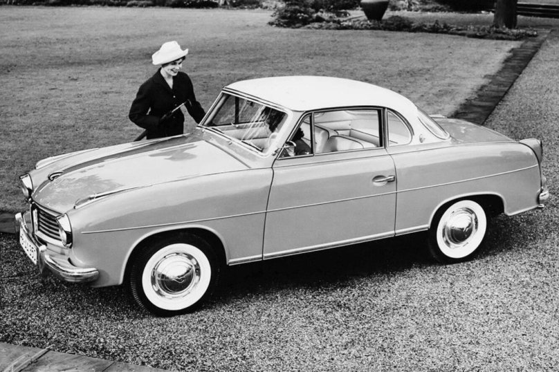 1957 Borgward Hansa Coupe.