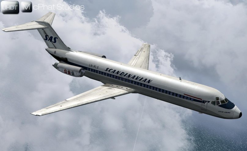 DC-9 самолет