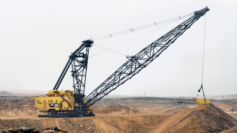 Caterpillar 8750 Dragline