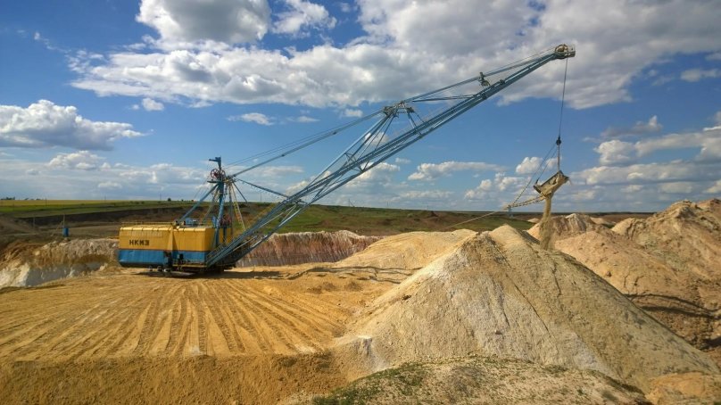 Шагающий экскаватор Эш 10/70