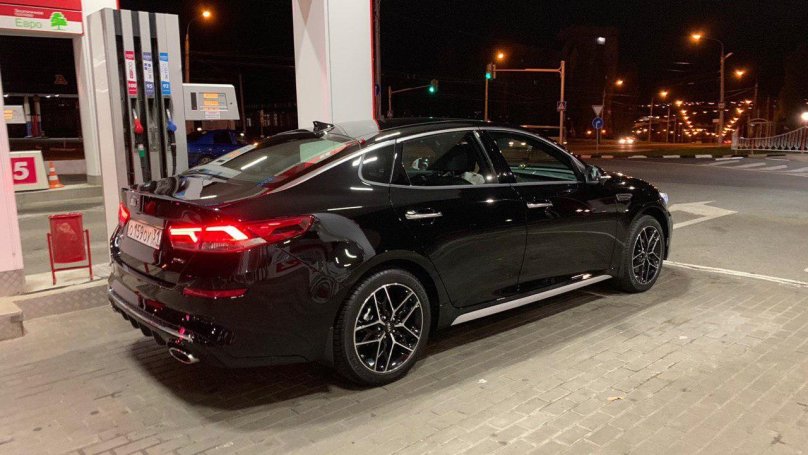 Киа Оптима 2022 черная