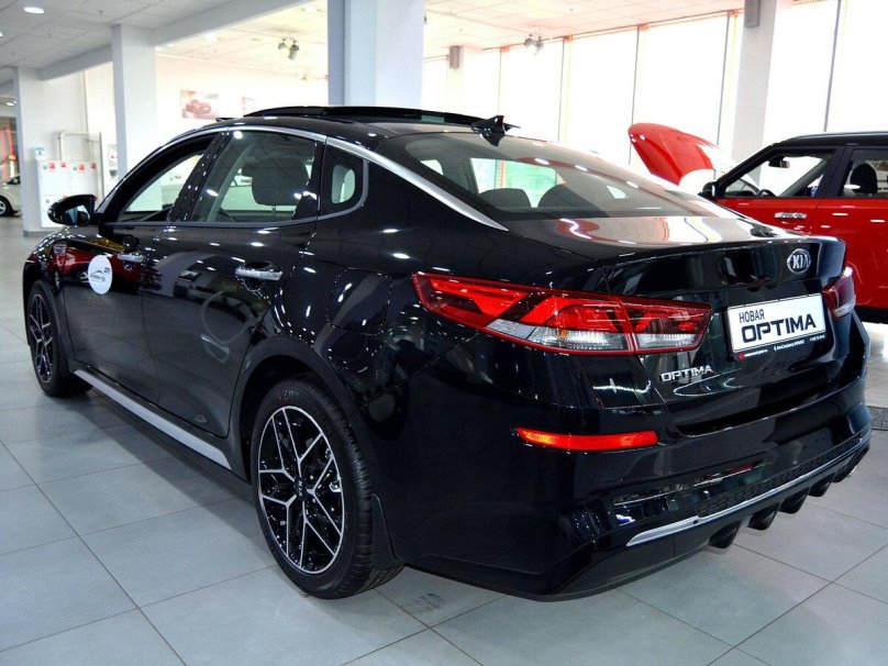 Kia Optima 2019 черная