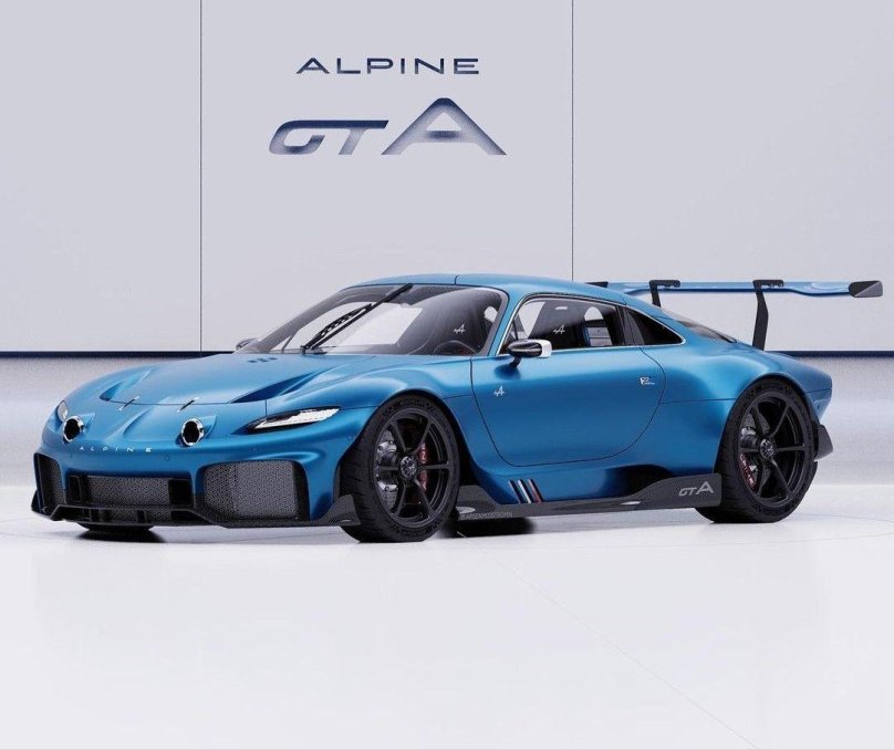 Alpine a110 Blueprint