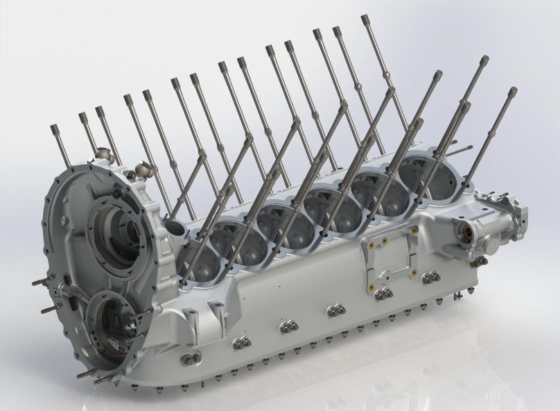 Двигатель Packard v-1650-7