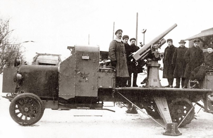 Бронеавтомобиль Руссо-Балт 1914