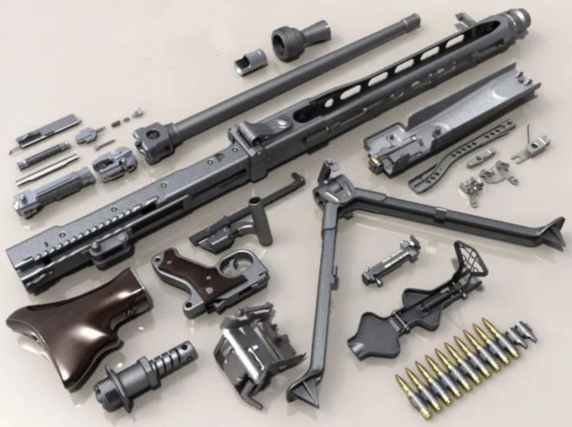 Затвор пулемета MG-34