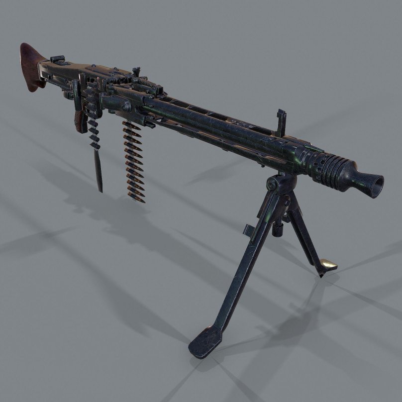 MG 42 3d model