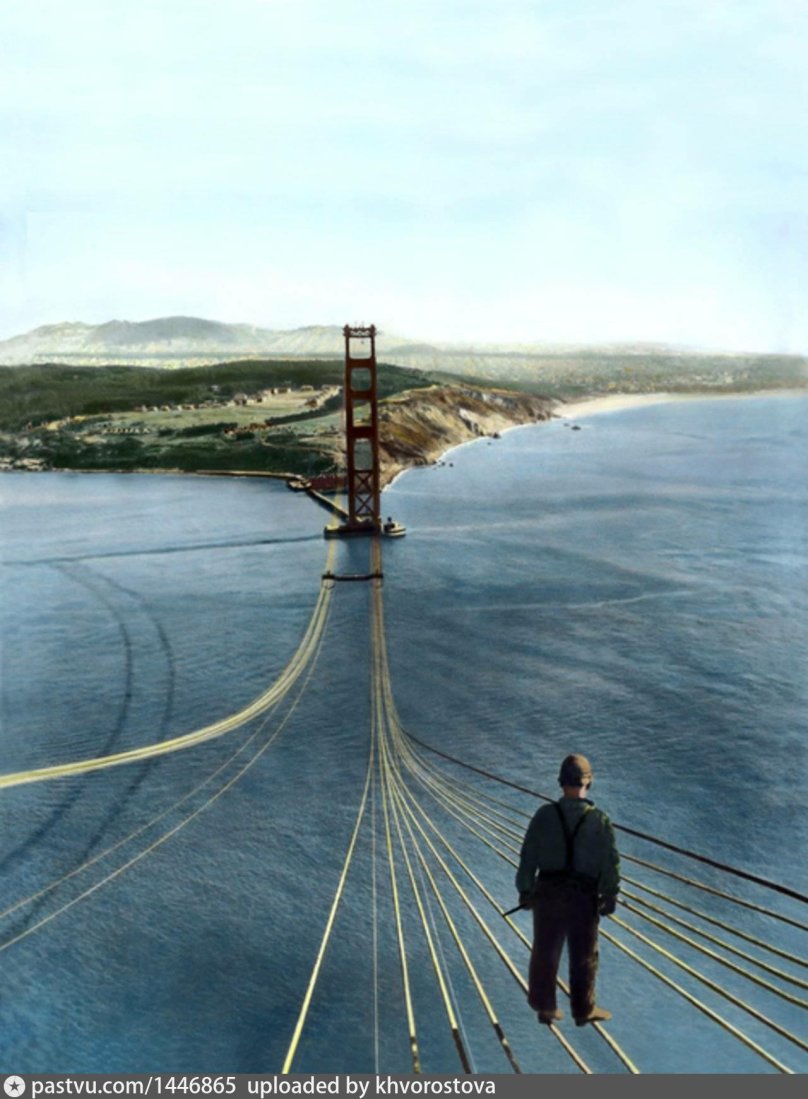 Мост золотые ворота 1937 год