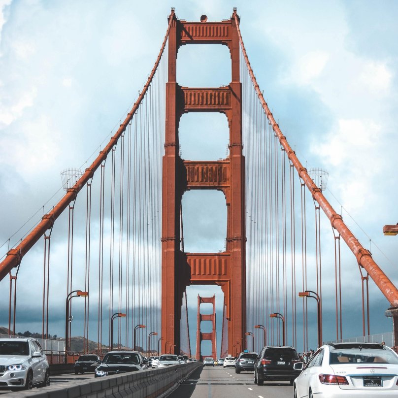 Золотые ворота Сан-Франциско car car car