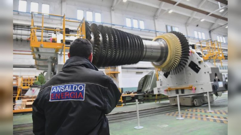 Газовая турбина Ansaldo energia AE64.3A