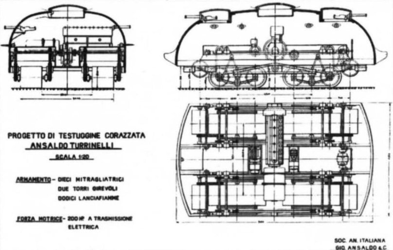Testuggine corazzata танк