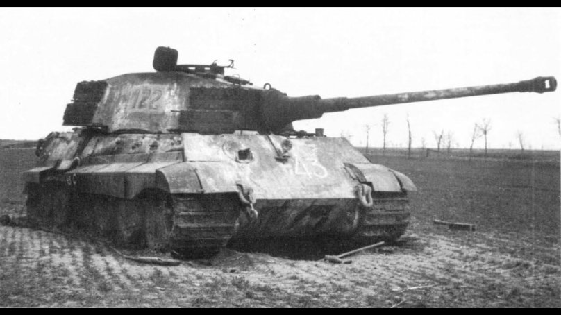 Немецкий танк Королевский тигр