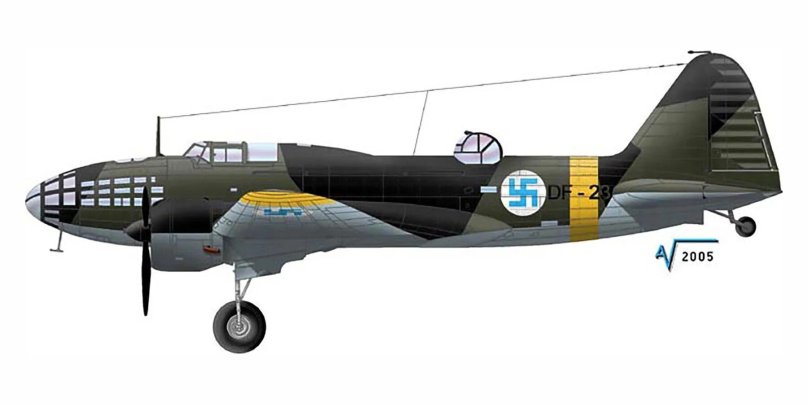 Ил-4 бомбардировщик