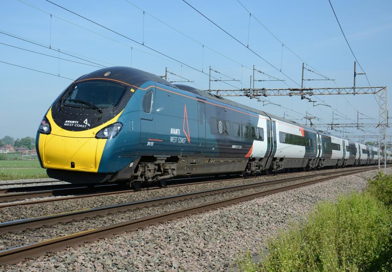 Avanti West Coast поезд