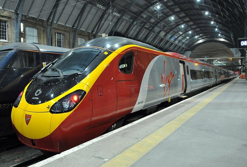 Pendolino поезд Virgin