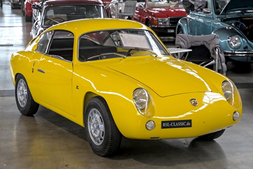 1958 Fiat 750 Abarth 'Double Bubble' by Zagato.