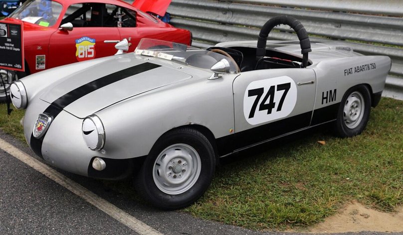 1957 Fiat 750 Abarth Spider Zagato.
