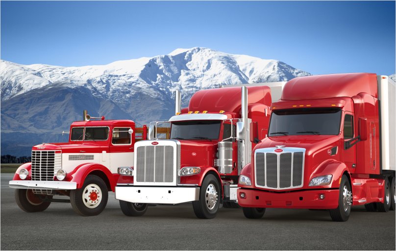 Американский грузовик Peterbilt