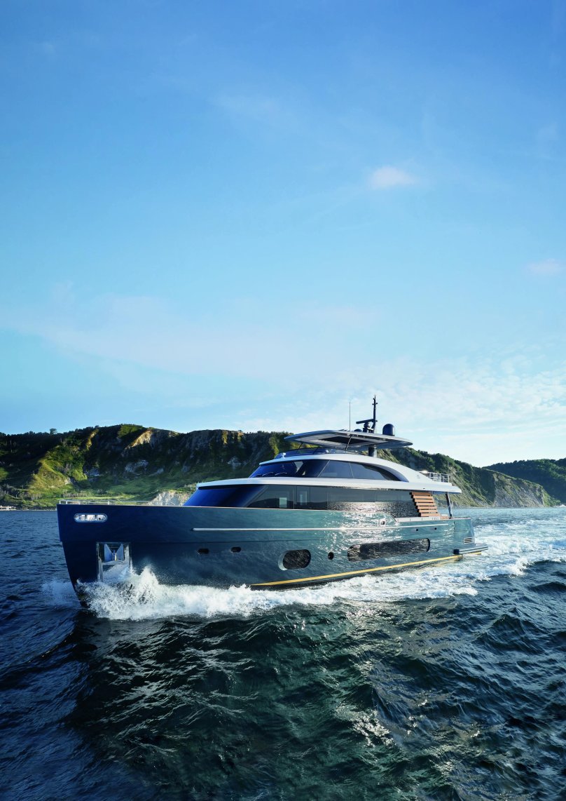 Яхта Азимут 25 метров