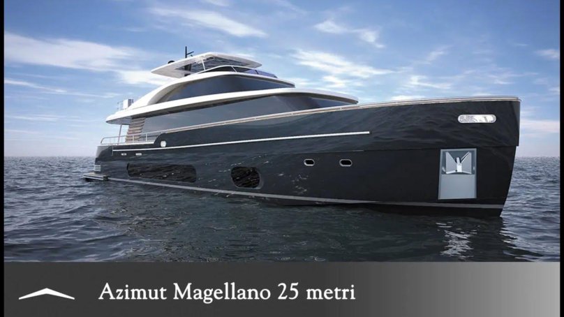 Яхта Азимут Магеллан 30 метров