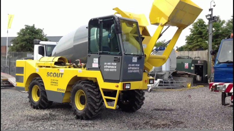 Скаут 5500 бетономешалка