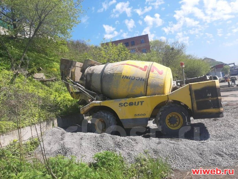 Скаут 5500 бетономешалка