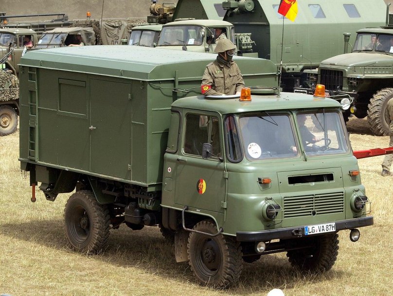 Robur ГДР грузовик