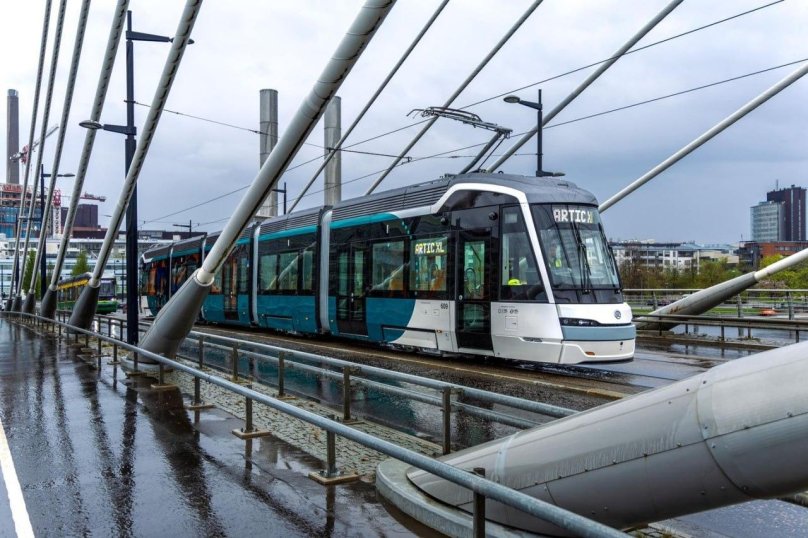 Чешский трамвай Шкода