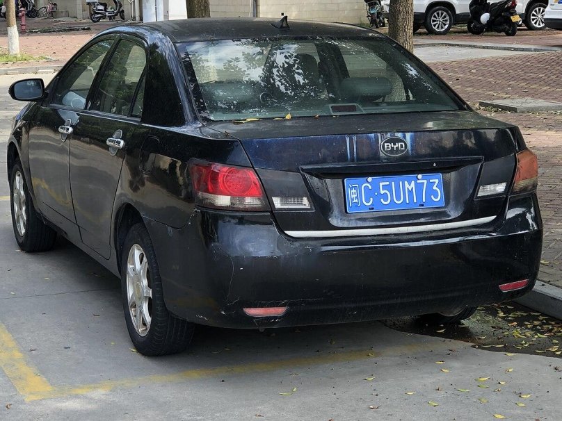 BYD g3 бампер задний