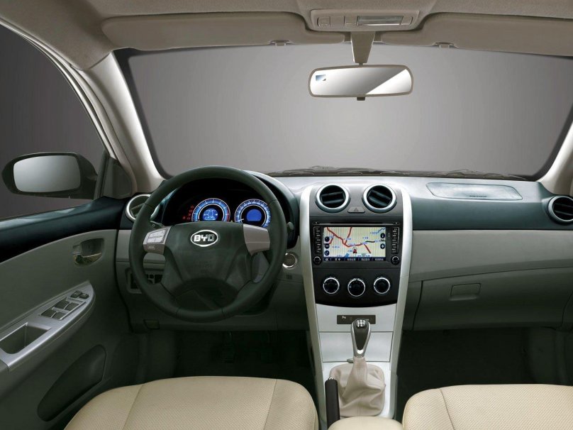 BYD g3 2011 салон