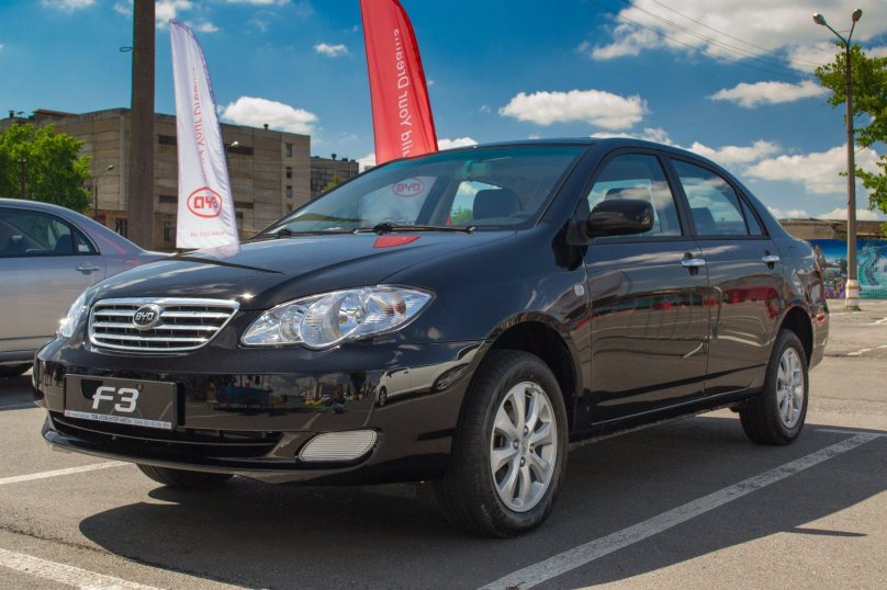 BYD f3 машина 2013-
