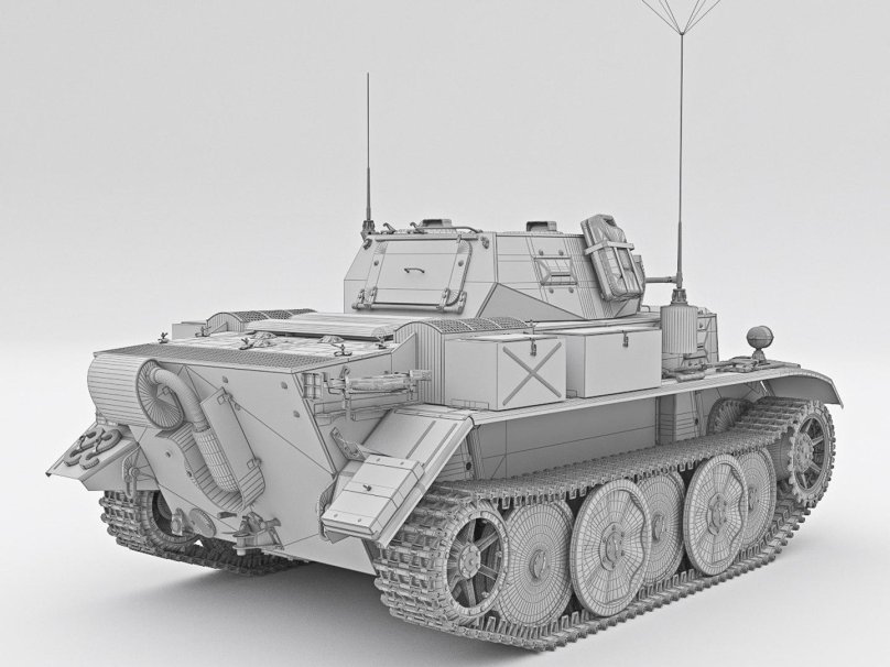 Танк PZ 2 Luchs
