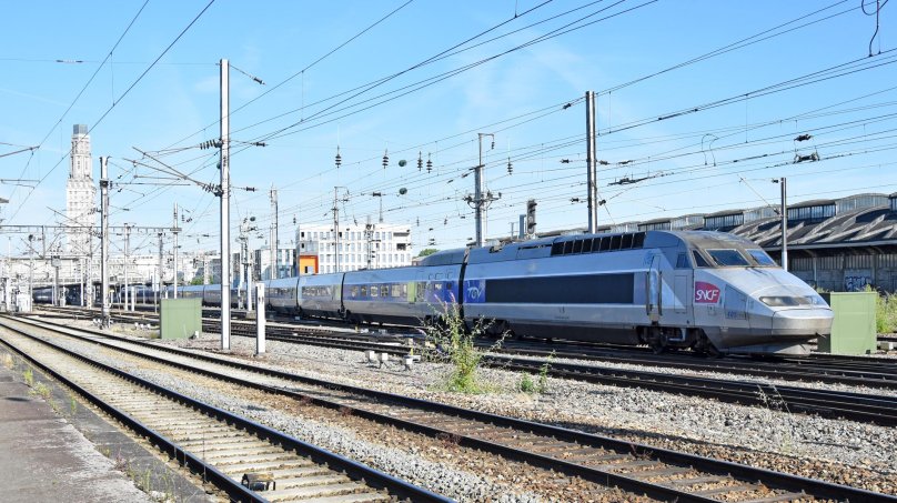 Поезд TGV Atlantique Train Dowland