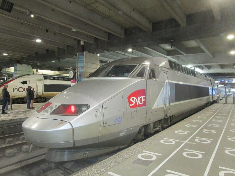 TGV Atlantique внутри