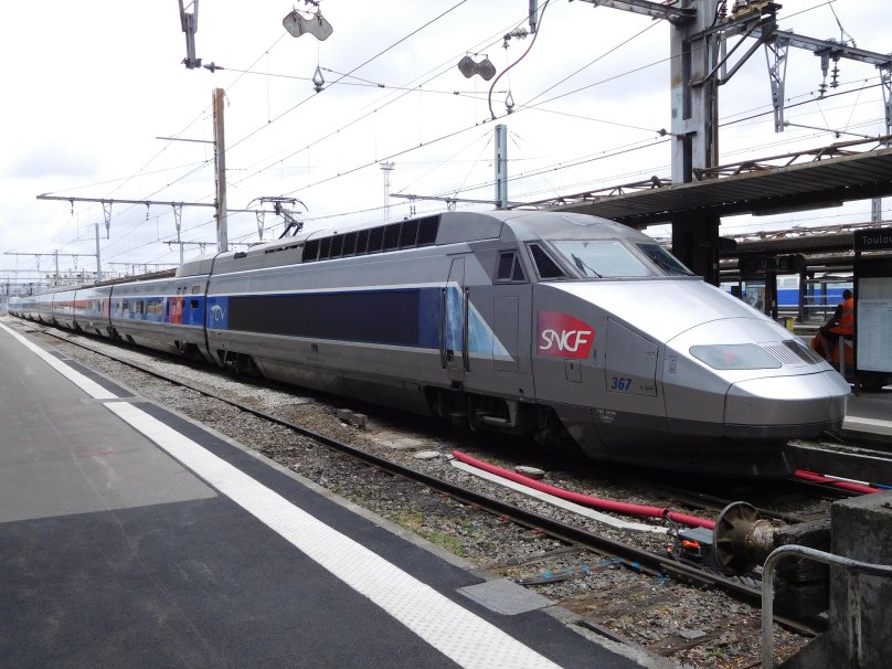 TGV Atlantique внутри зона для детей