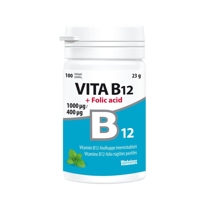 Vitamin b12 folic acid